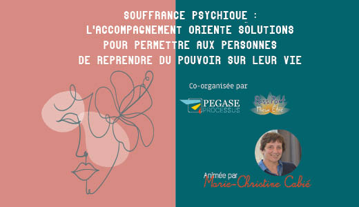 Journée d’étude // 4 avril 2024 Saint Brieuc // Souffrance psychique : L’accompagnement orienté solutions pour permettre aux personnes de reprendre du pouvoir sur leur vie